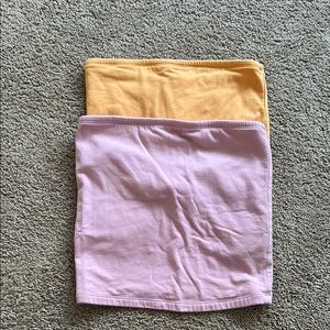 Pink and Orange tube tops from Old Navy Size Small